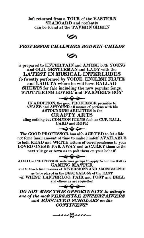 Balladeer Broadsheet Eric Scites